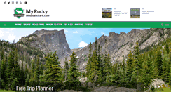 Desktop Screenshot of myrockymountainpark.com